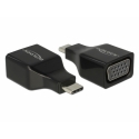 DeLOCK 63933 USB graphics adapter 1920 x 1080 pixels Black