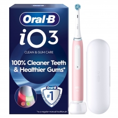 Oral-B iO3 elektriline hambaharja, roosa + reisikarp
