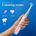 Электрическая зубная щетка Oral-B iO3, розовая + чехол для путешествий Электрическая зубная щетка Oral-B iO3, розовая + чехол для путешествий
