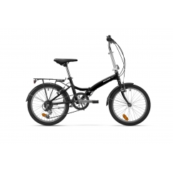 Atala Zeno 20" 6-v -taittopyrė, juoda