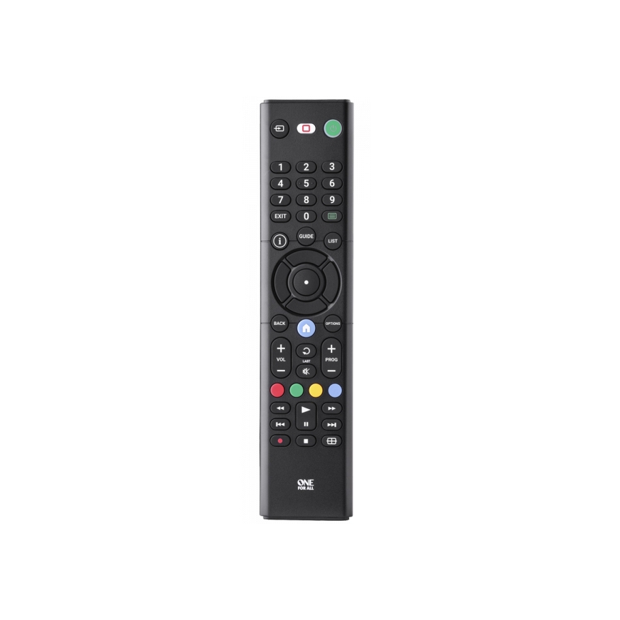 One For All TV Replacement Remotes URC1312 kauko-ohjain IR Langaton Painikkeiden painaminen