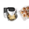 Bosch MUM5 Start Line universal monitoimikone 800 W 3,9 L Oranssi, Hopea, Läpinäkyvä, Valkoinen Bosch MUM5 Start Line universal monitoimikone 800 W 3,9 L Oranssi, Hopea, Läpinäkyvä, Valkoinen