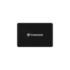 Transcend RDF8 kortelių skaitytuvas Mikro USB Juoda