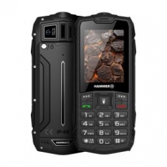 HAMMER Rock LTE 6,1 cm (2.4") Melns Izturīgs tālrunis