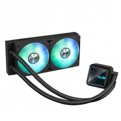 ASUS Prime LC 240 ARGB Datora korpusam Universāls šķidruma dzesētājs 12 cm Melns