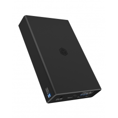 ICY BOX IB-RD2253-C31 HDD-/SSD-kotelo Musta 2.5"