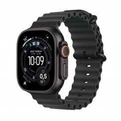 Apple Watch Ultra 3 OLED 49 mm Digitāls 422 x 514 pikseļi Skārienjūtīgais ekrāns 5G Melns Wi-Fi GPS