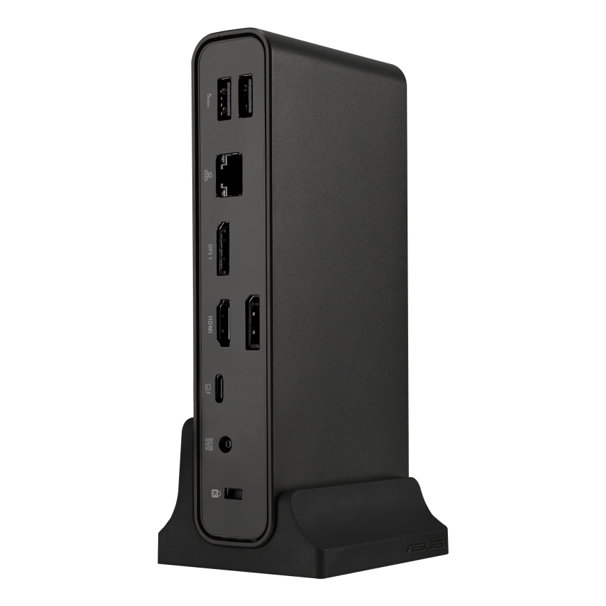 ASUS Triple Display USB-C Dock Duo DC301 Juhtmega ühendatud Must – 2
