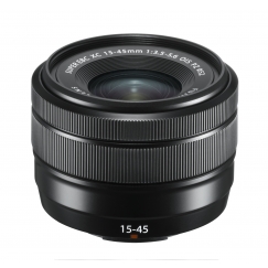 Fujifilm Fujinon XC 15-45 mm F3.5-5.6 OIS PZ MILC Vakiozoom-objektiivi Musta