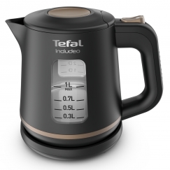 Tefal Includeo KI5338 elektrinis virdulys 1 L 2400 W Juoda