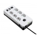 Eaton PB6D ylijännitesuoja Musta, Valkoinen 6 AC-pistorasia(a) 220 - 250 V 1,5 m Eaton PB6D ylijännitesuoja Musta, Valkoinen 6 AC-pistorasia(a) 220 - 250 V 1,5 m