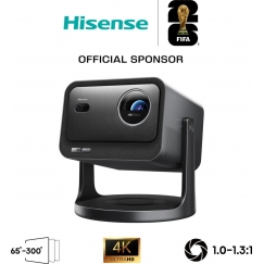 Hisense C3 DLP UHD 4K (3840x2160) 3D saderība Metālisks