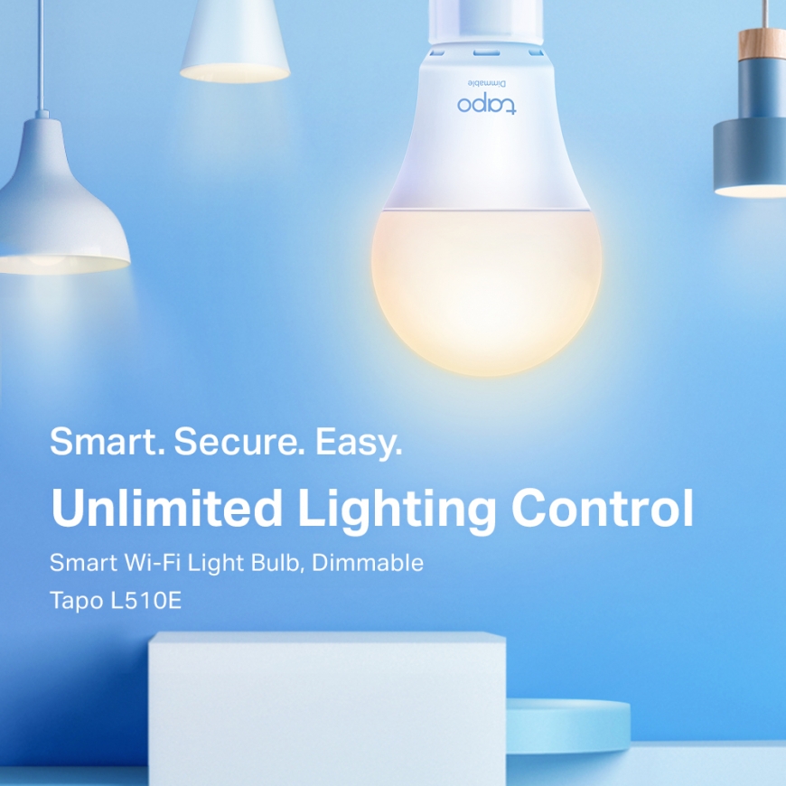 TP-Link Tapo L510E Išmanioji lemputė Wi-Fi 8,7 W – 2
