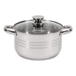 Heinner HR-HJ-045 saucepan 4.5 L Round Stainless steel