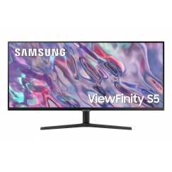 Samsung S50GC монитор для ПК 86,4 cm (34") 3440 x 1440 пикселей UltraWide Quad HD ЖК Черный