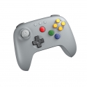 8BitDo 64 Bluetooth game controller, gray, Switch / PC