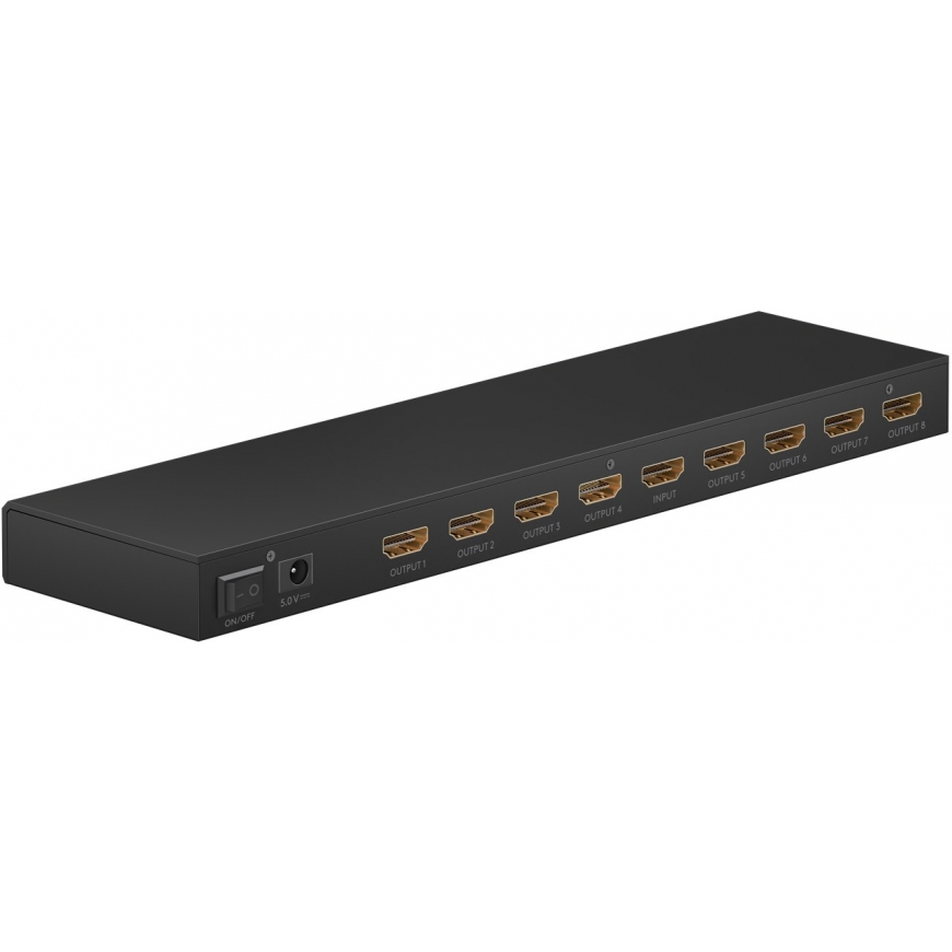 Goobay 58484 videohaaroitin HDMI 8x HDMI