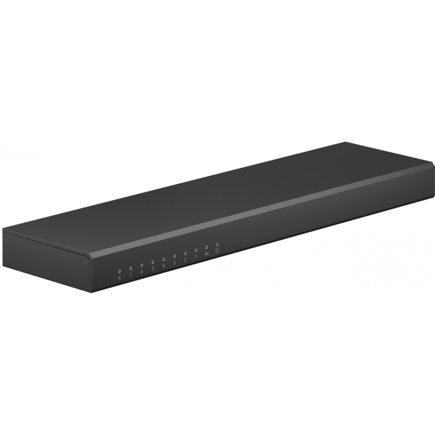 Goobay 58484 video sadalītājs HDMI 8x HDMI – 2