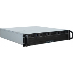 Inter-Tech 2U-2404L Teline Musta, Hopea
