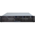 Inter-Tech 2U-2404L Teline Musta, Hopea Inter-Tech 2U-2404L Teline Musta, Hopea