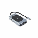 DICOTA D32059 keskitin USB Type-C Musta, Hopea DICOTA D32059 keskitin USB Type-C Musta, Hopea