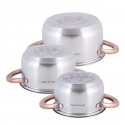 Cookware set 3 pcs (1.0L, 1.5L, 2.0L), 4936, Kamille Cookware set 3 pcs (1.0L, 1.5L, 2.0L), 4936, Kamille