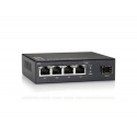 LevelOne GEU-0521 verkkokytkin Hallitsematon Gigabit Ethernet (10/100/1000) Harmaa
