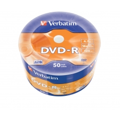 Verbatim 43788 kompaktdisks DVD 4,7 GB DVD-R 50 pcs