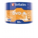 Verbatim DVD-R Matt Silver 50 Pack Wrap Spindle Verbatim DVD-R Matt Silver 50 Pack Wrap Spindle