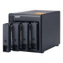 QNAP TL-D400S tallennusaseman kotelo HDD-/SSD-kotelo Musta, Harmaa 2.5/3.5" QNAP TL-D400S tallennusaseman kotelo HDD-/SSD-kotelo Musta, Harmaa 2.5/3.5"
