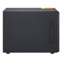QNAP TL-D400S storage drive enclosure HDD/SSD enclosure Black, Grey 2.5/3.5"