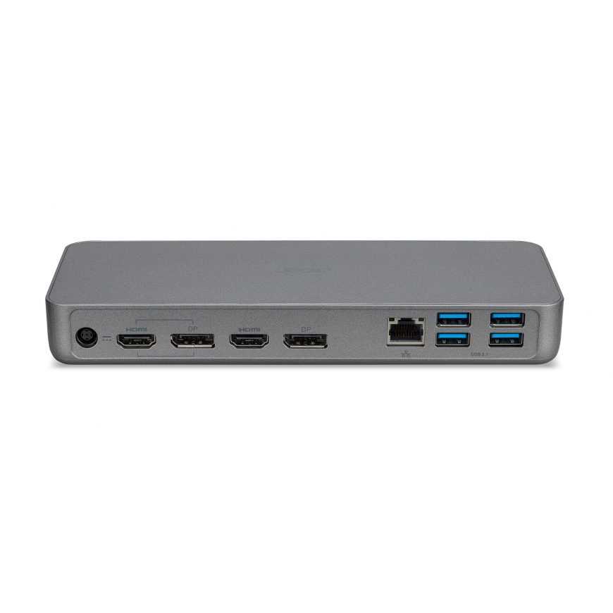 Acer USB Type-C Docking Station D501 Prijungimas USB 3.2 Gen 1 (3.1 Gen 1) Type-C Pilka – 4