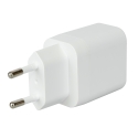 Deltaco USBC-AC159 mobile device charger Universal White AC Fast charging Indoor Deltaco USBC-AC159 mobile device charger Universal White AC Fast charging Indoor