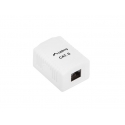 Lanberg OU6-0001-W klemmikarp RJ-45 Valge Lanberg OU6-0001-W klemmikarp RJ-45 Valge