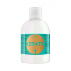 Kallos Keratin Shampoo 1000 ml Šampūnas Neprofesionalus Moteriškas