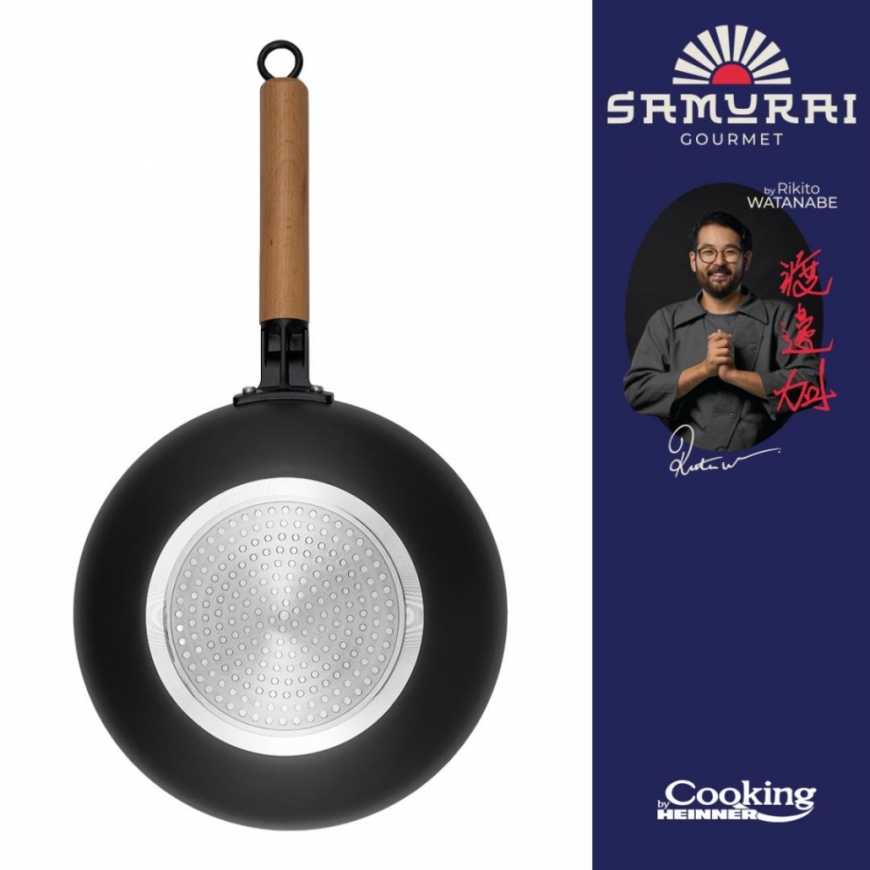 Heinner HR-SNT-WC28 panna & kastrolis Vok panna/"Stir-Fry" panna Apaļš – 2