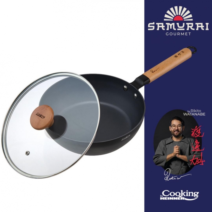Heinner HR-SNT-WC28 panna & kastrolis Vok panna/"Stir-Fry" panna Apaļš – 3