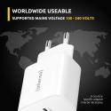 Intenso POWER ADAPTER USB-C/7802012 Universaali Valkoinen AC Pikalataus Sisätila Intenso POWER ADAPTER USB-C/7802012 Universaali Valkoinen AC Pikalataus Sisätila