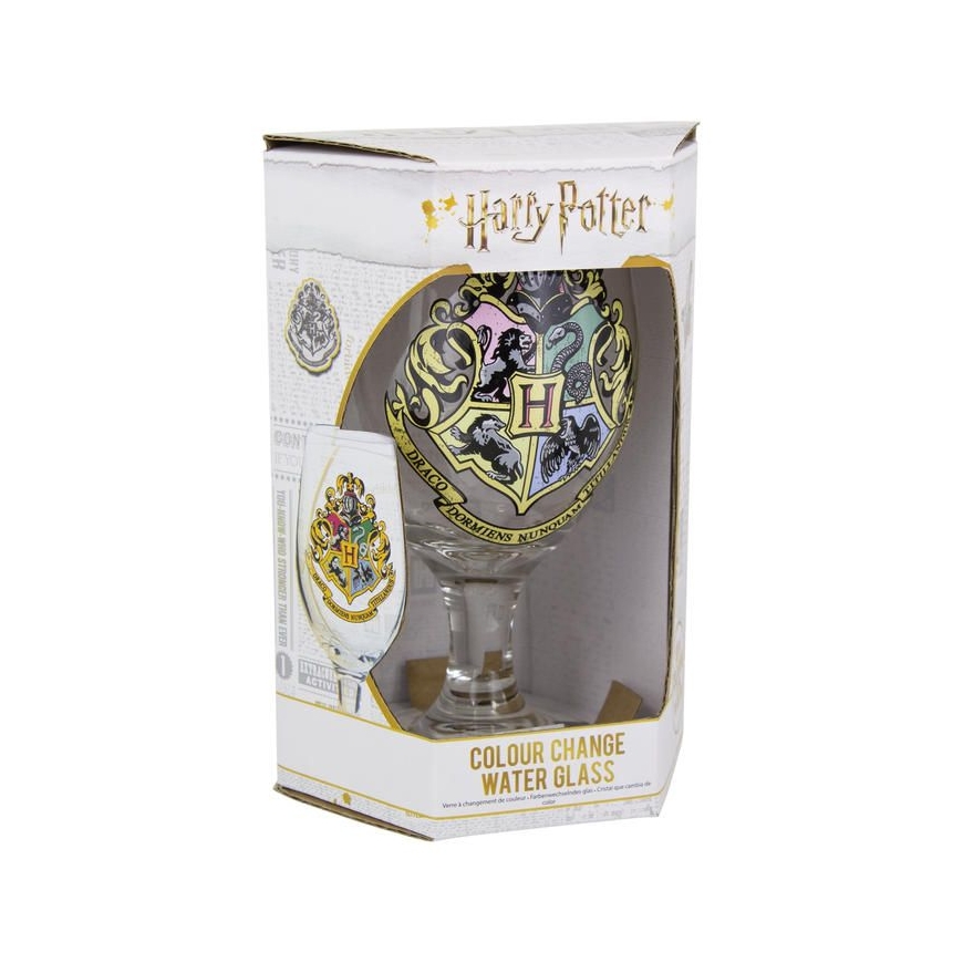 Paladone Hogwarts Colour Change Water Glass V2 Permatomas 1 vnt 400 ml
