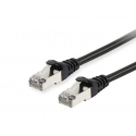 Equip 606103 tīkla kabelis Melns 1 m Cat6a S/FTP (S-STP) Equip 606103 tīkla kabelis Melns 1 m Cat6a S/FTP (S-STP)