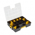Stanley CUBIX 1-94-745 tööriistakast Väikeste osade karp Must, Läbipaistev, Kollane