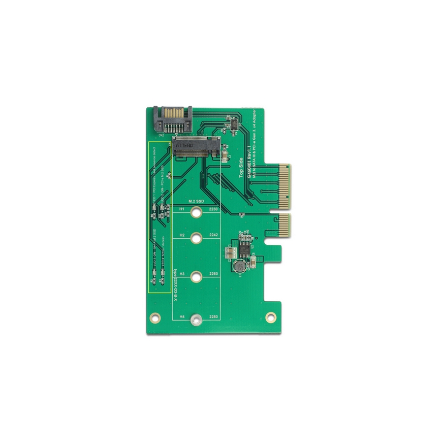 DeLOCK 89381 interfeisa karte/adapteris Iekšējs M.2, SATA – 3