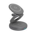 ICY BOX IB-SH101-CH Headphones, Smartphone, Smartwatch Anthracite, Grey Fast charging Indoor
