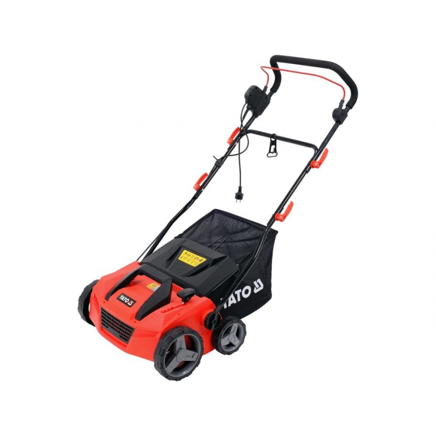 Yato YT-84840 murukultivaator 1800 W 45 l Must, Punane