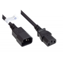 Alcasa P1430-S015 toitekaabel Must 1,5 m C14 pistikut C13 pistikut