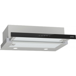 Gorenje TH64E3SGB tõmbekapp Poolenisti sisseehitatud (väljatõmmatav) Roostevaba teras 350 m³/h