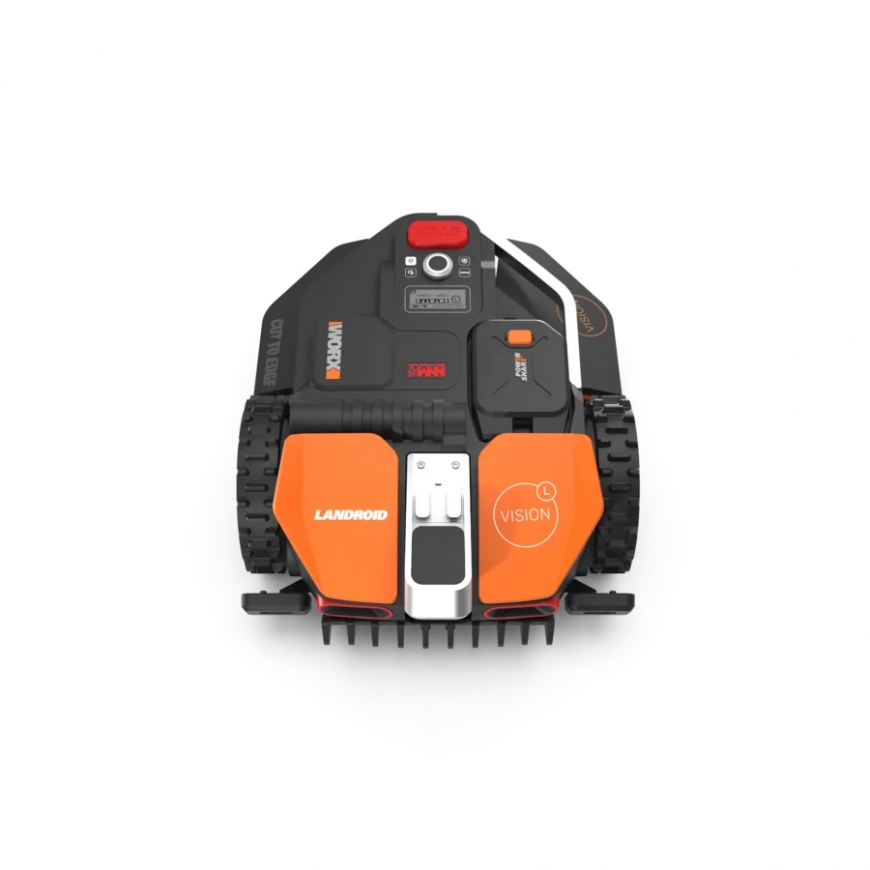 WORX Landroid Vision L1600 Robotinė žoliapjovė Baterija Juoda, Oranžinė, Raudona, Sidabras – 2