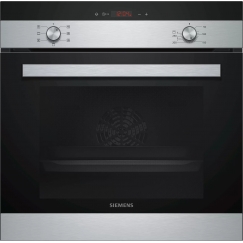 Siemens iQ100 HB113FBS1 uuni 66 L Musta, Ruostumaton teräs
