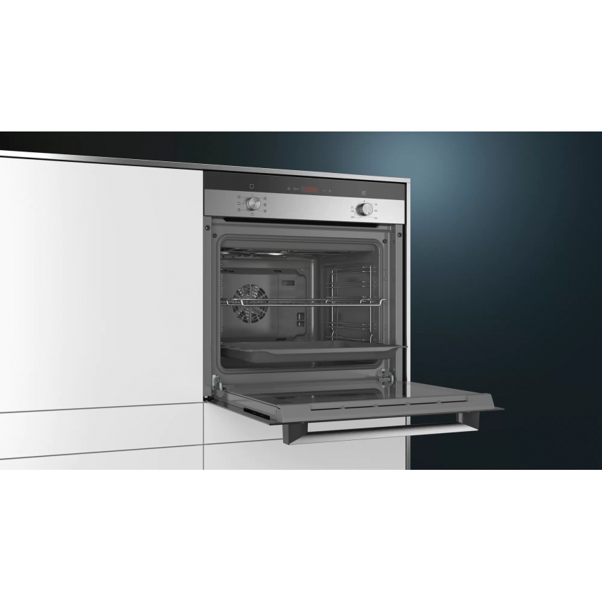 Siemens iQ100 HB113FBS1 ahi 66 l Must, Roostevaba teras – 5