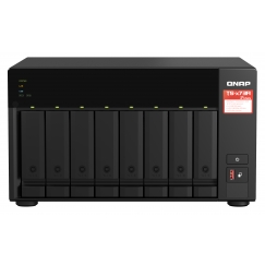 QNAP TS-873A NAS Tower Ryzen Embedded V1500B 8 GB DDR4 0 TB QNAP Turbo System Черный
